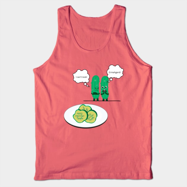 Pickle Drama Tank Top by Atlas Sage Apparel